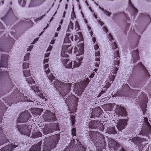 NWT Jessica McClintock Chiffon Formal Maxi Dress Size 8 Valentines Day - Picture 8 of 14